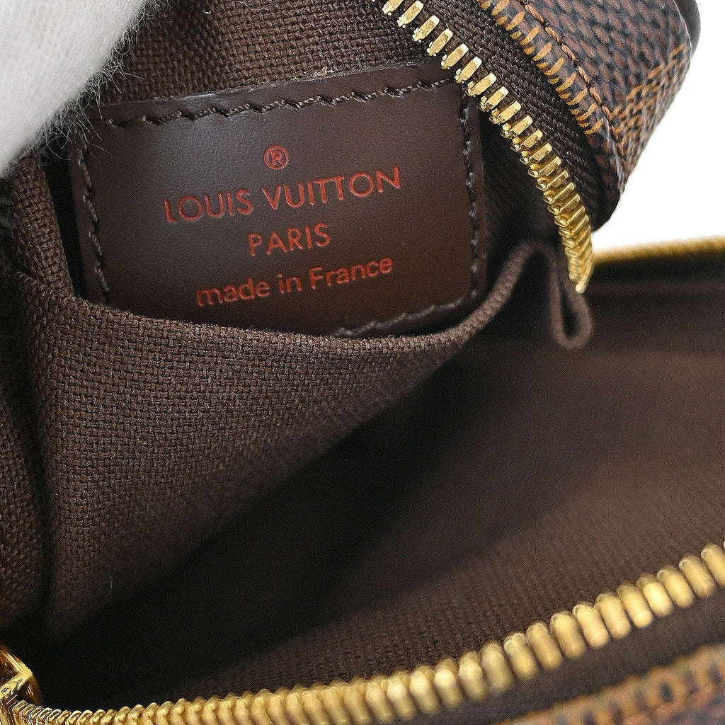 Louis Vuitton Etui Okapi Camera Case Damier Brown Canvas Clutche & Pouche Bag (Pre-Owned)