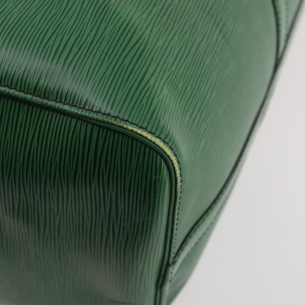 Louis Vuitton Keepall Bag Epi Leather Green Leather Travel Bag Bag (Pre-Owned)