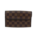 Louis Vuitton Florentine Waist Bag Damier Canvas Brown Canvas Clutche & Pouche Bag (Pre-Owned)