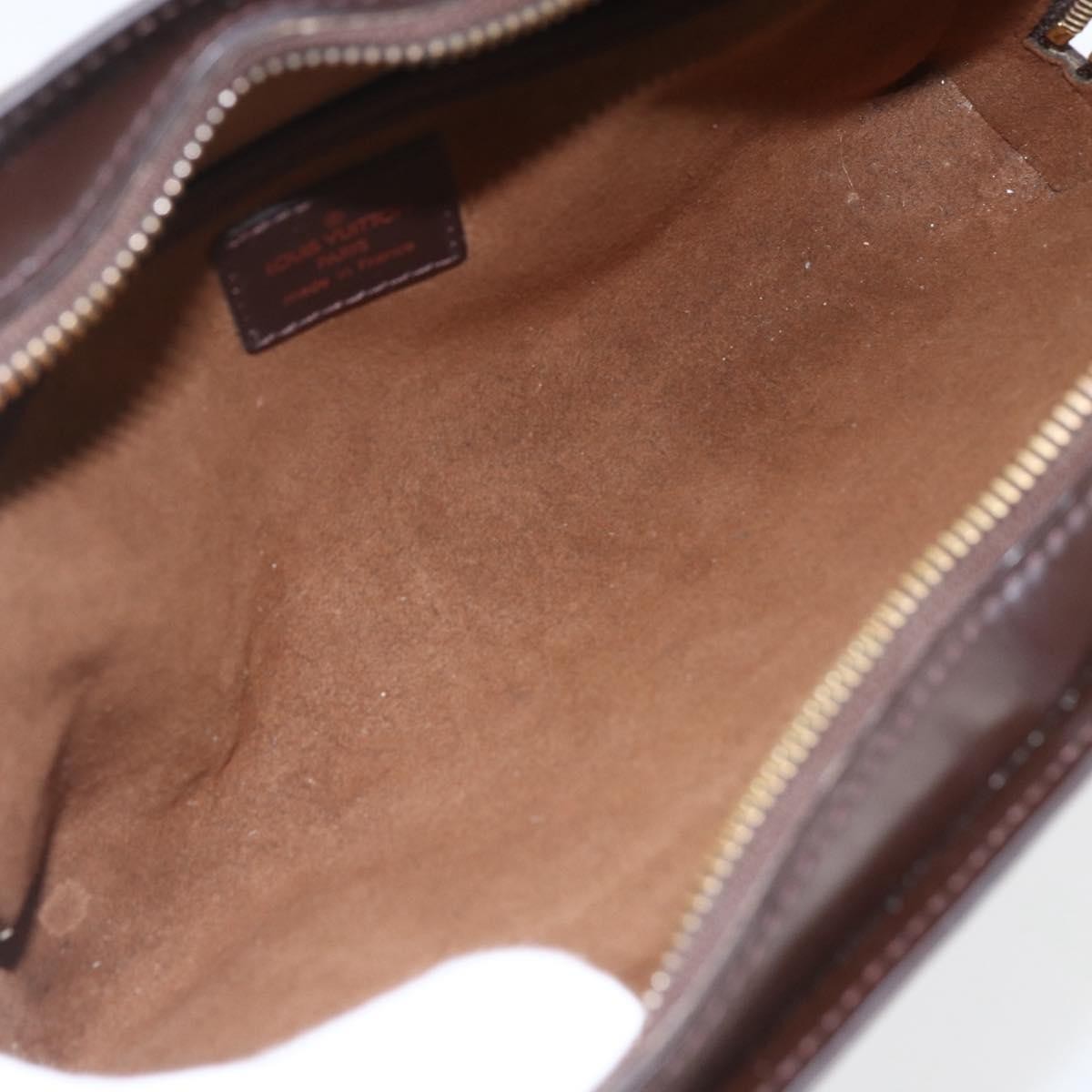Louis Vuitton Pochette Saint Louis Damier Brown Canvas Clutche & Pouche Bag (Pre-Owned)