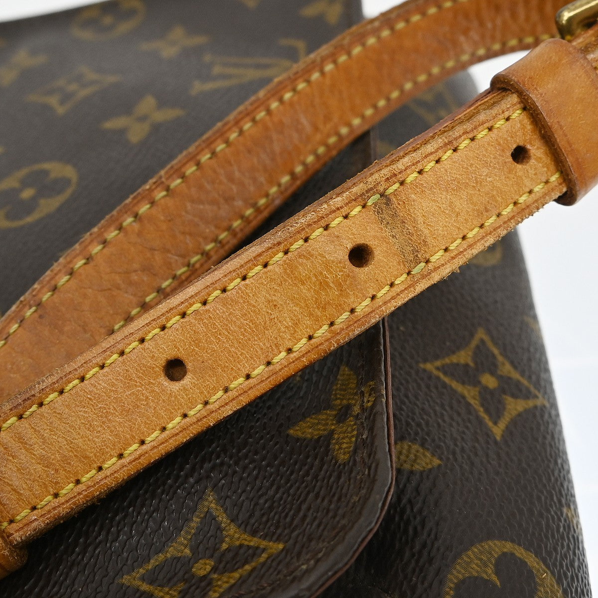 Louis Vuitton Musette Salsa Handbag Monogram Canvas Brown Canvas Shoulder Bag Bag (Pre-Owned)