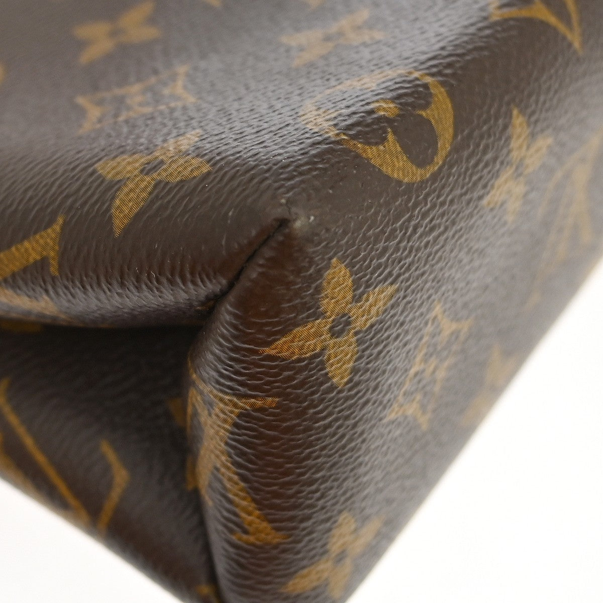 Louis Vuitton Locky Handbag Monogram Canvas With Leather Brown Canvas Handbag (Pre-Owned)