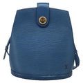 Louis Vuitton Cluny Shoulder Bag Epi Leather Blue Leather Shoulder Bag Bag (Pre-Owned)