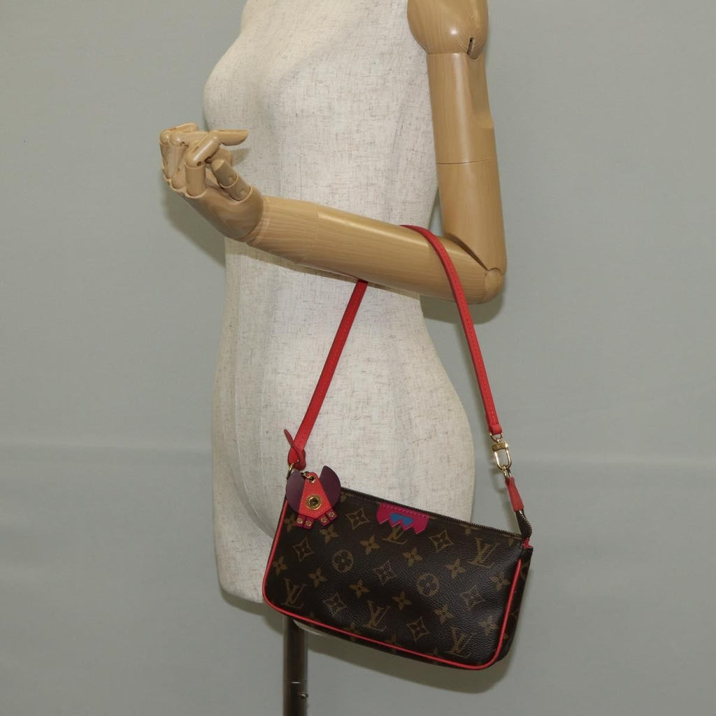 Louis Vuitton Pochette Accessoires Nm Limited Edition Totem Monogram Canvas Brown Canvas Clutche & Pouche Bag (Pre-Owned)