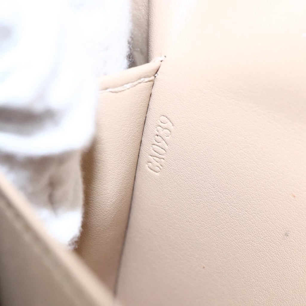 Louis Vuitton Thompson Street Handbag Monogram Vernis Beige Patent_Leather Shoulder Bag Bag (Pre-Owned)