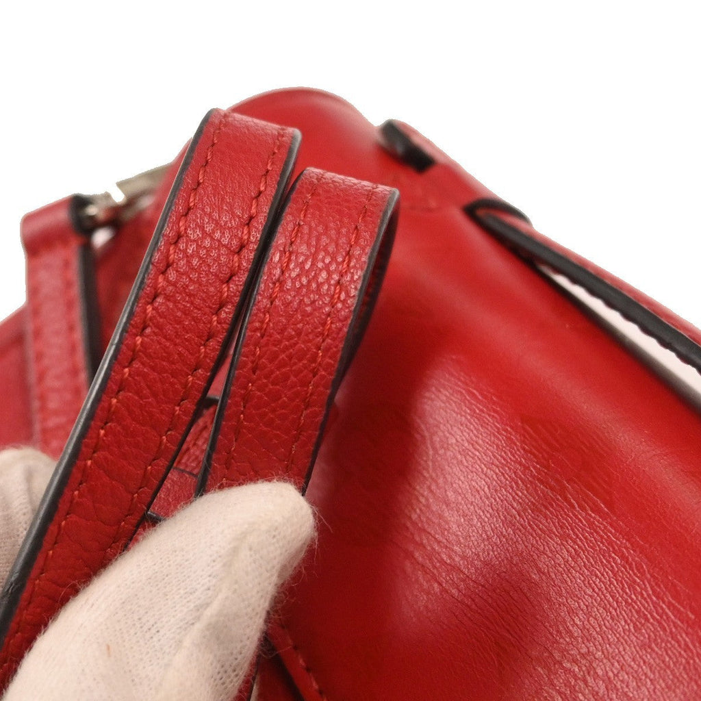 Louis Vuitton Very Messenger Monogram Leather Red Leather Shoulder Bag Bag (Pre-Owned)