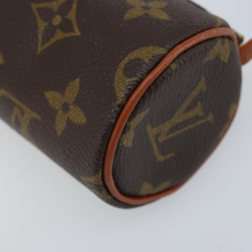 Louis Vuitton Papillon Pochette Monogram Canvas Brown Canvas Clutche & Pouche Bag (Pre-Owned)