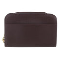 Louis Vuitton Pochette Baikal Clutch Taiga Leather Brown Leather Clutche & Pouche Bag (Pre-Owned)