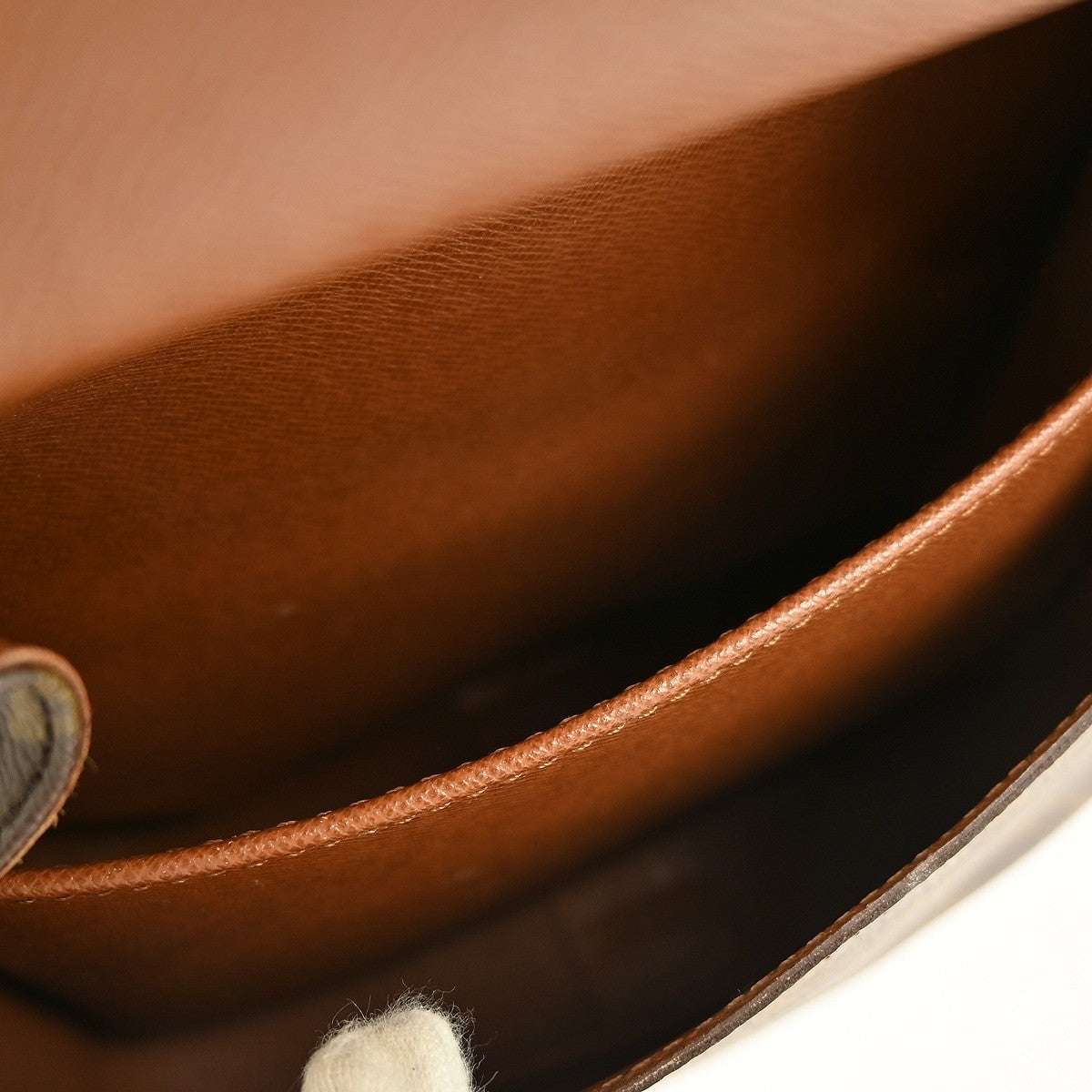 Louis Vuitton Cartouchiere Handbag Monogram Canvas Brown Canvas Shoulder Bag Bag (Pre-Owned)