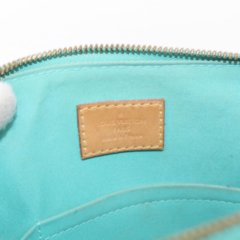 Louis Vuitton Alma Handbag Patent Leather Blue Patent_Leather Handbag (Pre-Owned)