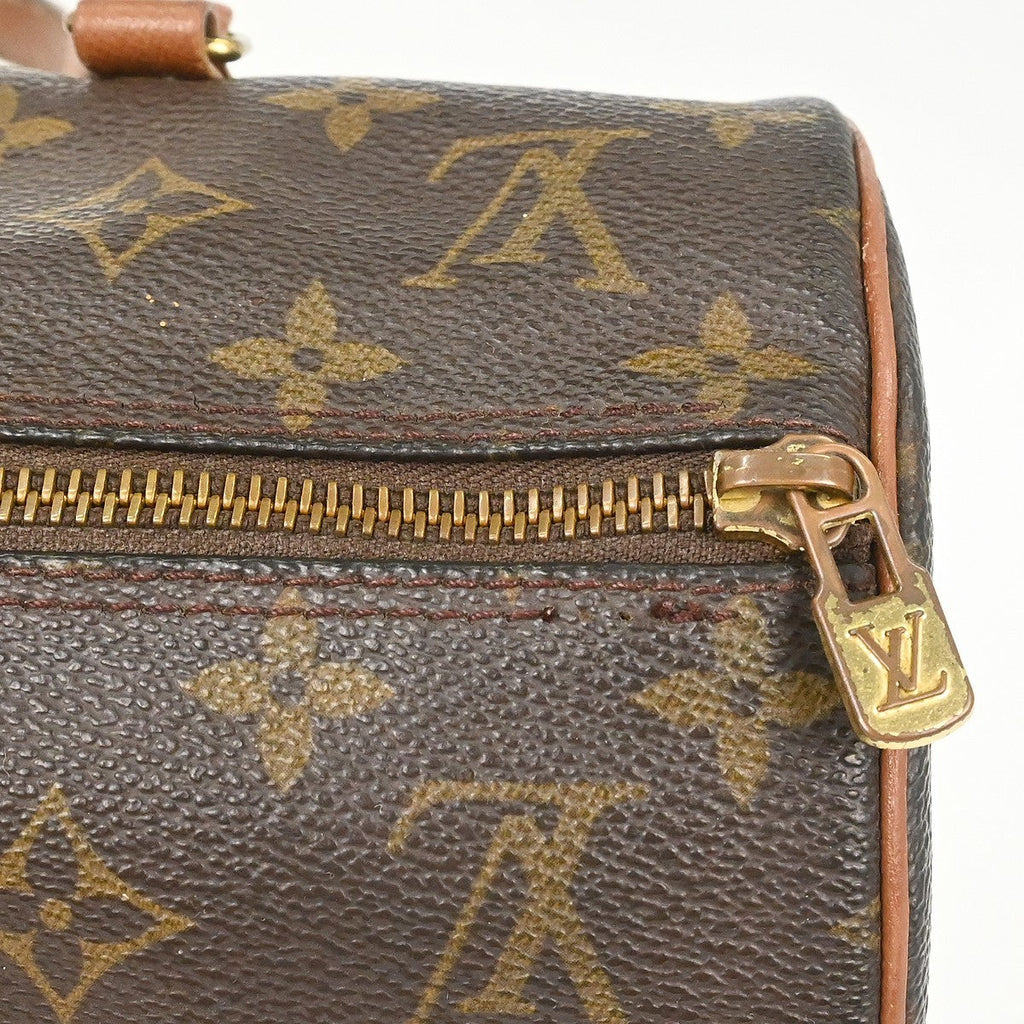 Louis Vuitton Papillon Handbag Monogram Canvas Brown Canvas Handbag (Pre-Owned)