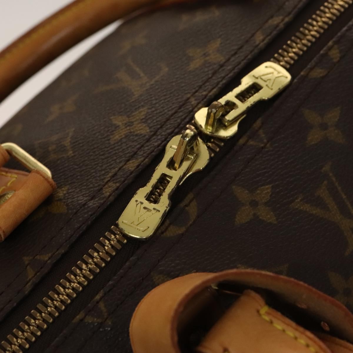 Louis Vuitton Keepall Bag Monogram Canvas Brown Canvas Travel Bag Bag (Pre-Owned)