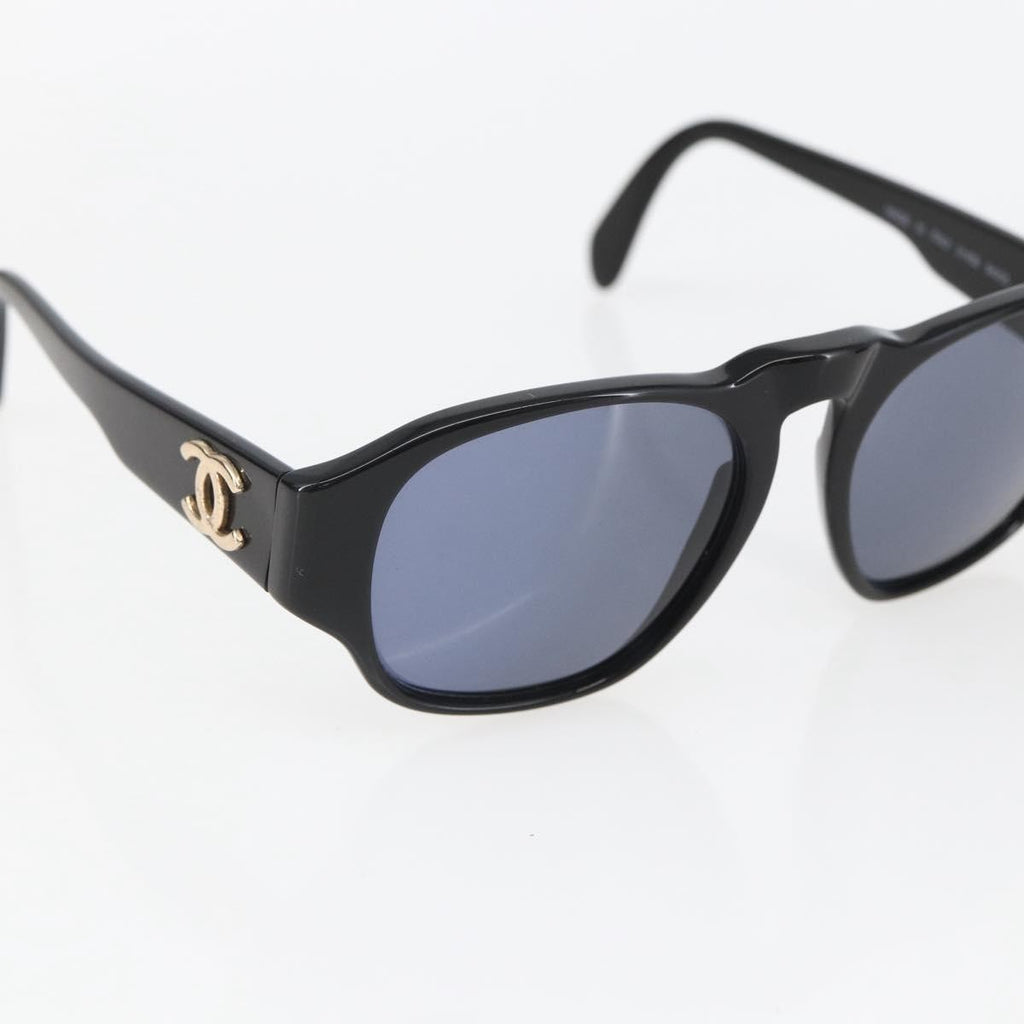 Chanel Logo Cc Sunglasses Plastic Black Plastic Sunglasse Accessory (Pre-Owned)