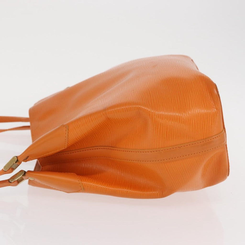 Louis Vuitton Mandara Handbag Epi Leather Orange Leather Shoulder Bag Bag (Pre-Owned)