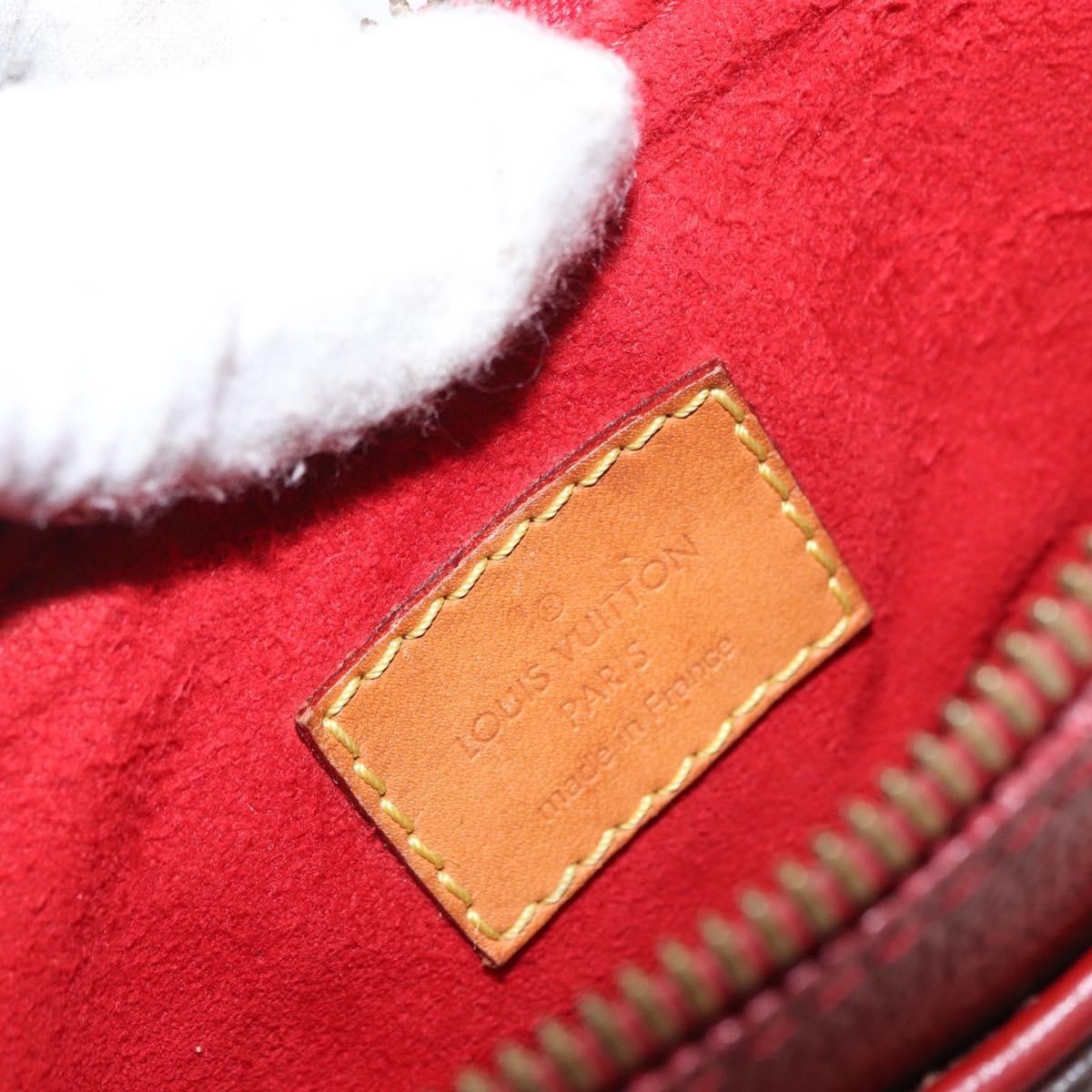 Louis Vuitton Pallas Tote Monogram Canvas With Leather Brown Canvas Tote Bag Bag (Pre-Owned)