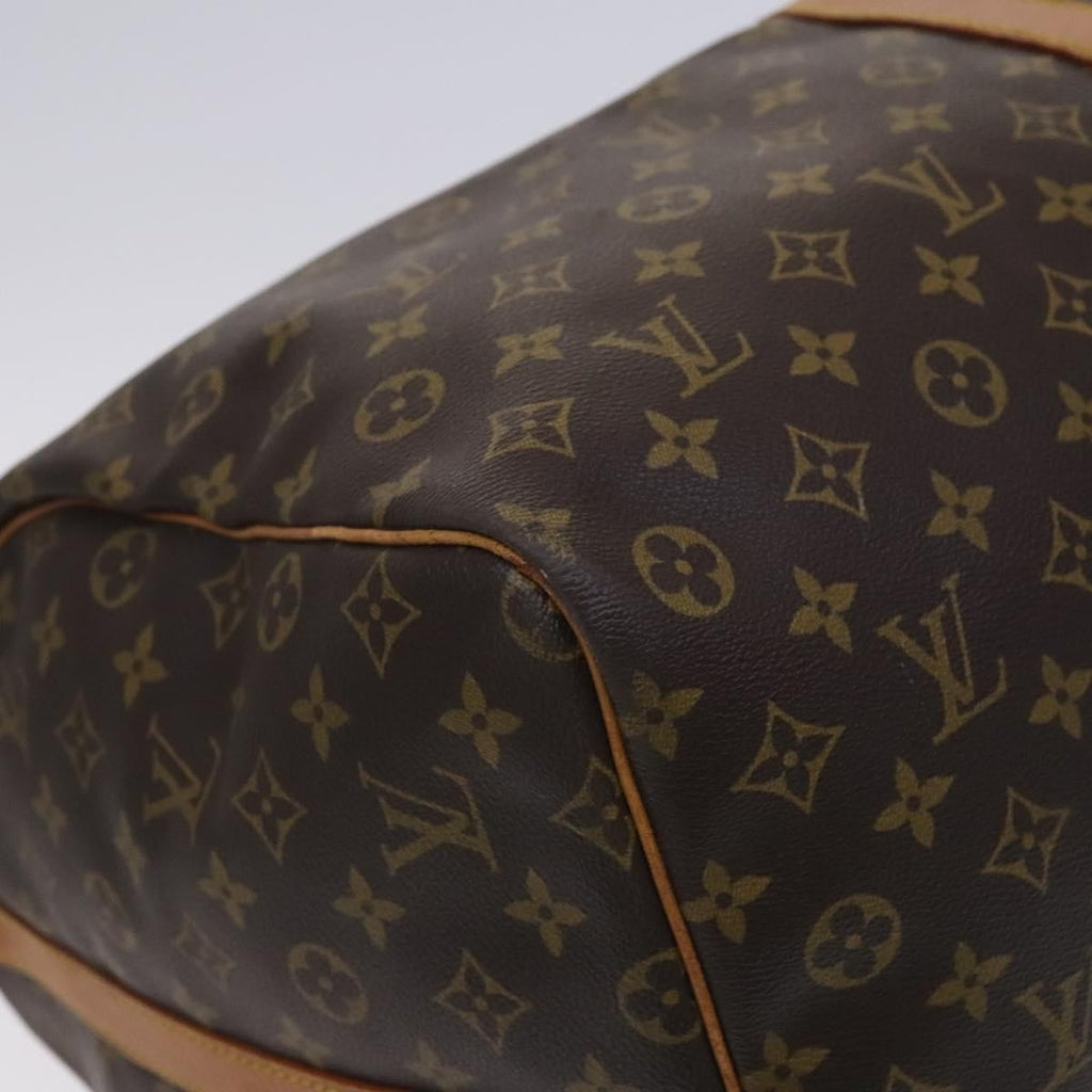 Louis Vuitton Keepall Bandouliere Bag Monogram Canvas Brown Canvas Travel Bag Bag (Pre-Owned)