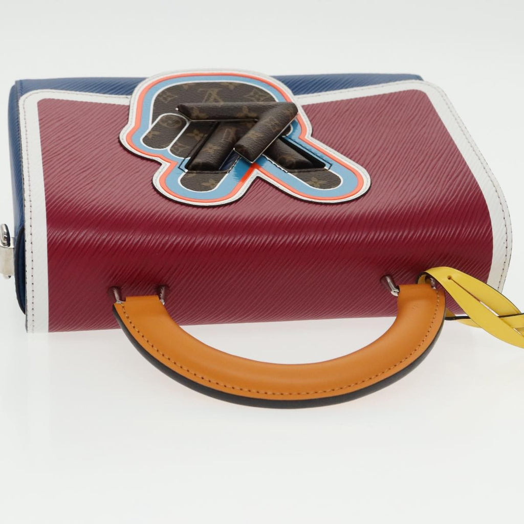 Louis Vuitton Twist Top Handle Bag Limited Edition Peace Love Epi And Monogram Canvas Multicolour Leather Bag (Pre-Owned)