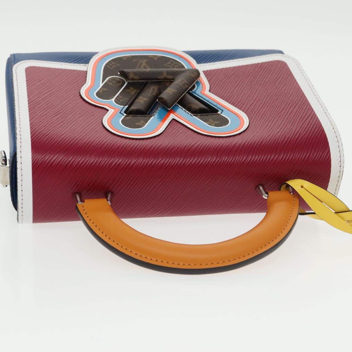 Louis Vuitton Twist Top Handle Bag Limited Edition Peace Love Epi And Monogram Canvas Multicolour Leather Bag (Pre-Owned)
