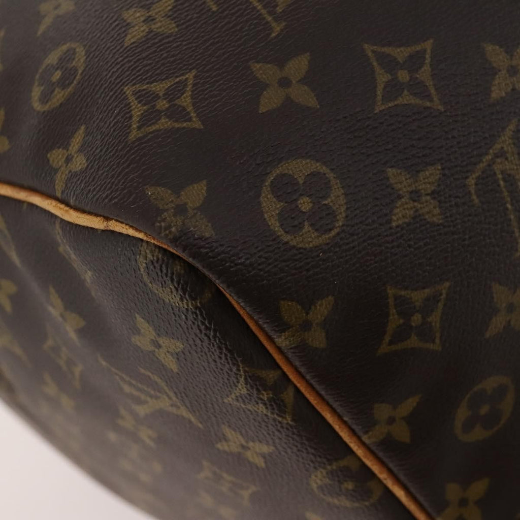 Louis Vuitton Keepall Bag Monogram Canvas Brown Canvas Travel Bag Bag (Pre-Owned)