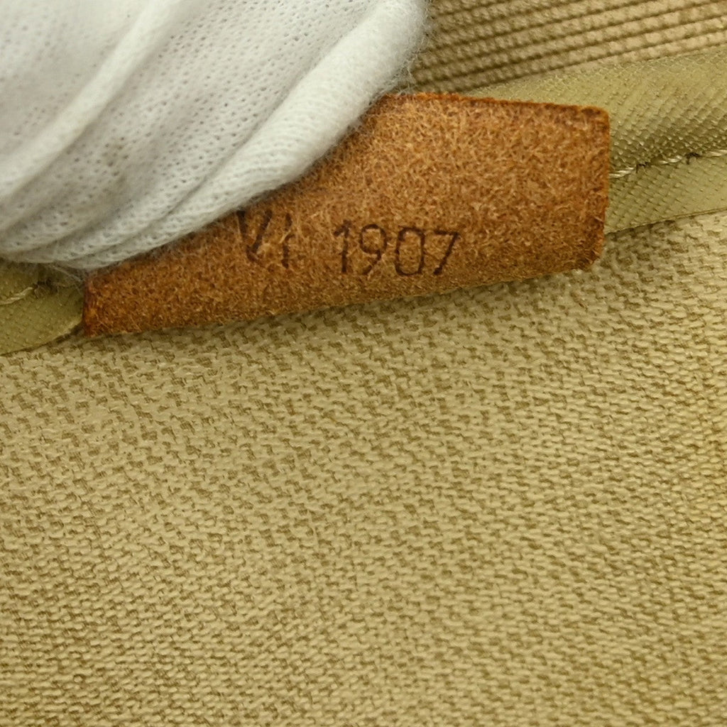 Louis Vuitton Deauville Handbag Monogram Canvas Brown Canvas Handbag (Pre-Owned)