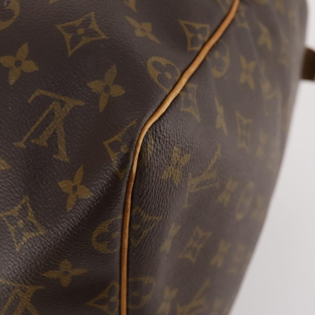 Louis Vuitton Keepall Bag Monogram Canvas Brown Canvas Travel Bag Bag (Pre-Owned)