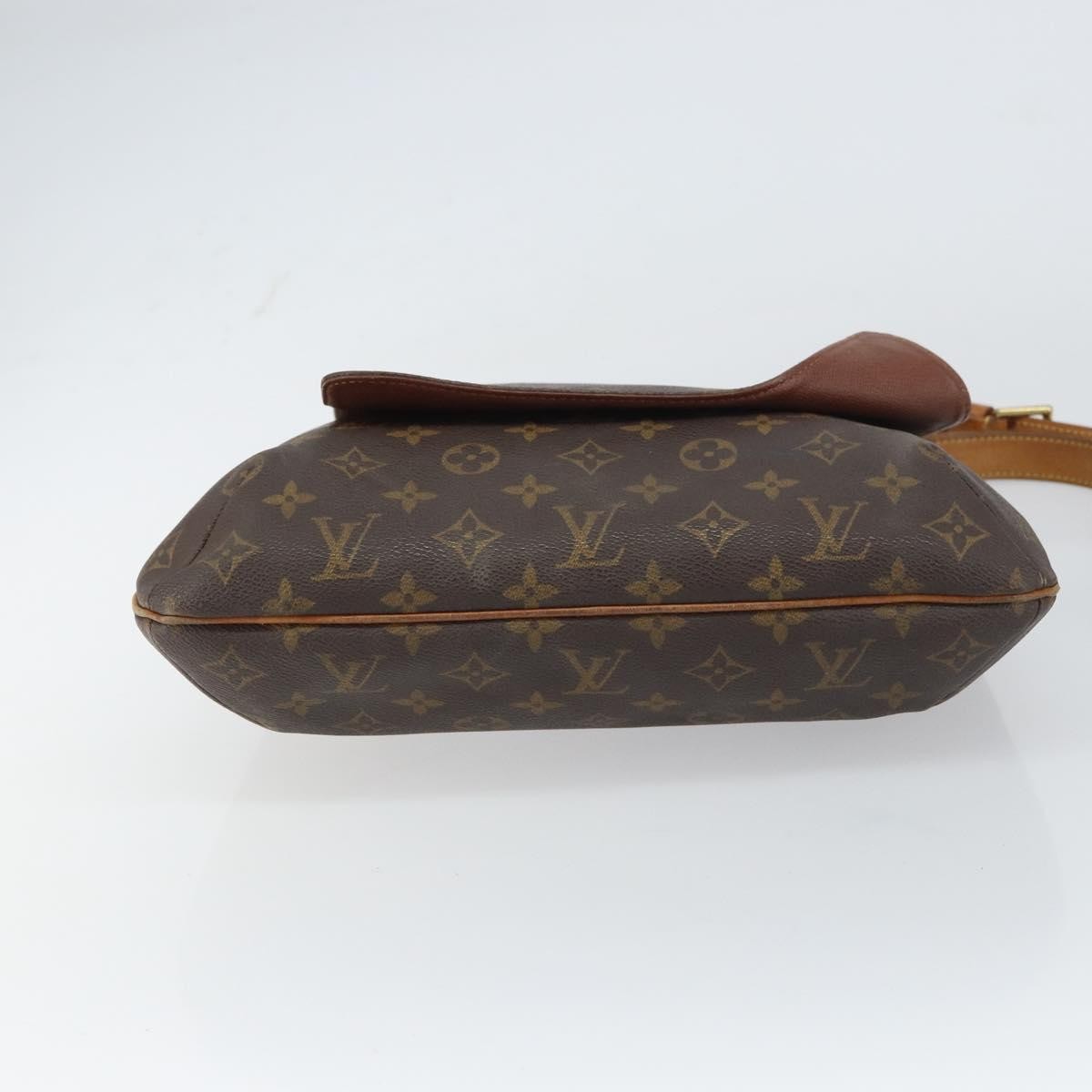 Louis Vuitton Musette Salsa Handbag Monogram Canvas Brown Canvas Shoulder Bag Bag (Pre-Owned)
