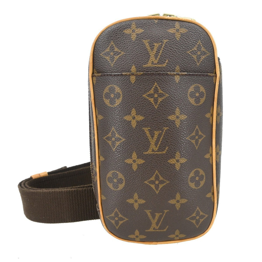 Louis Vuitton Pochette Gange Monogram Canvas Brown Canvas Clutche & Pouche Bag (Pre-Owned)