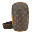 Louis Vuitton Pochette Gange Monogram Canvas Brown Canvas Clutche & Pouche Bag (Pre-Owned)