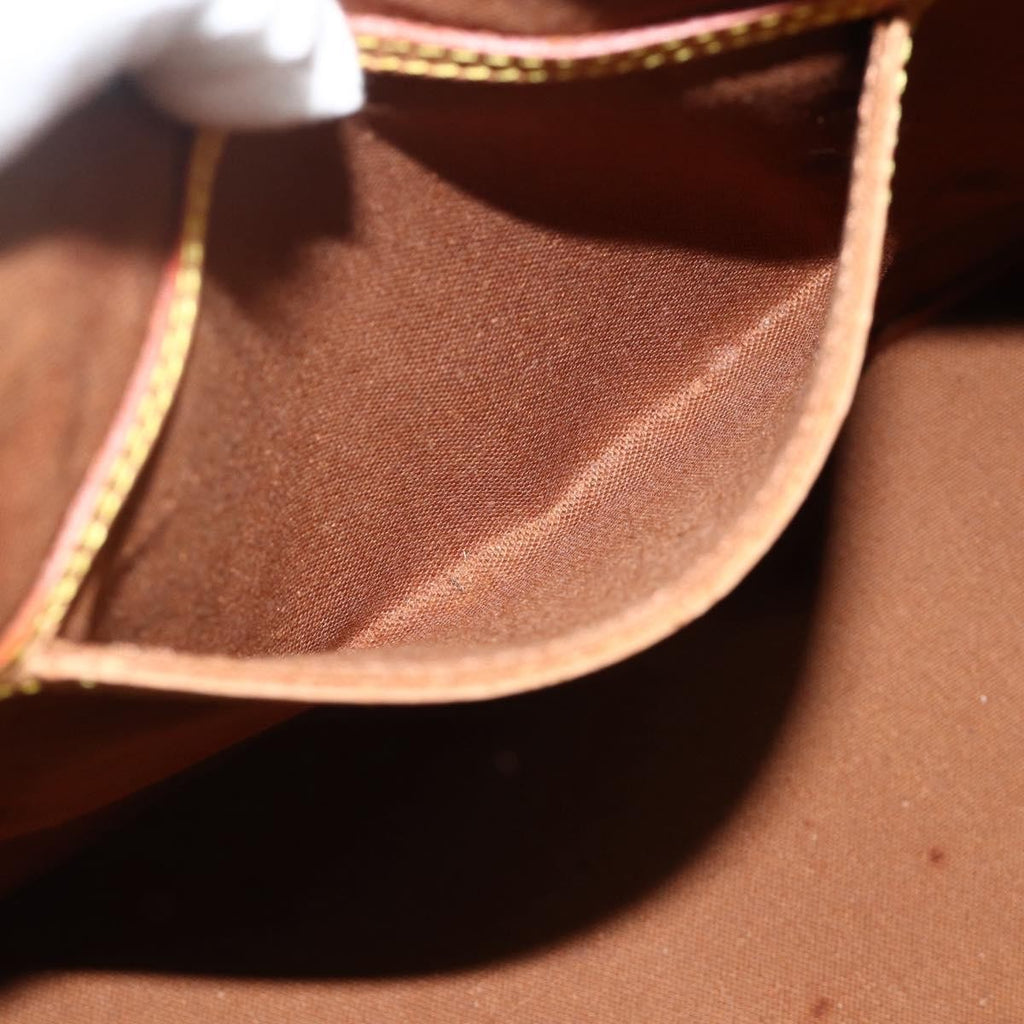 Louis Vuitton Alma Handbag Monogram Canvas Brown Canvas Handbag (Pre-Owned)
