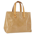 Louis Vuitton Reade Handbag Monogram Vernis Brown Patent_Leather Tote Bag Bag (Pre-Owned)