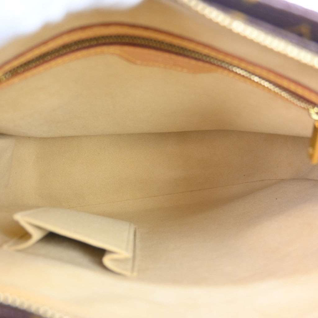 Louis Vuitton Monogram Looping Handbag Monogram Canvas Brown Canvas Shoulder Bag Bag (Pre-Owned)