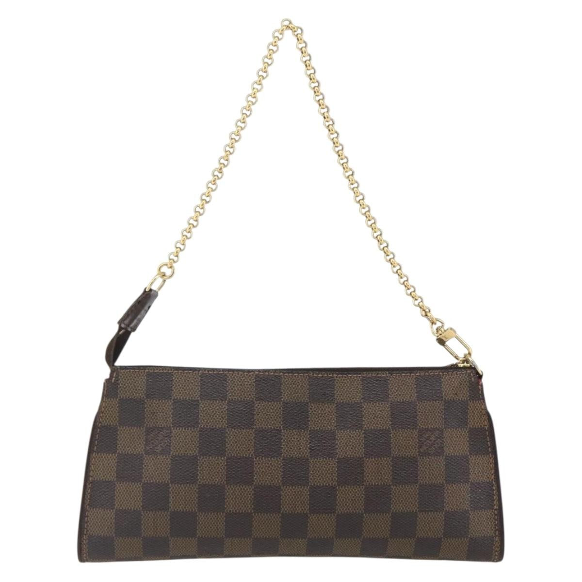 Louis Vuitton Sophie Handbag Damier Brown Canvas Clutche & Pouche Bag (Pre-Owned)