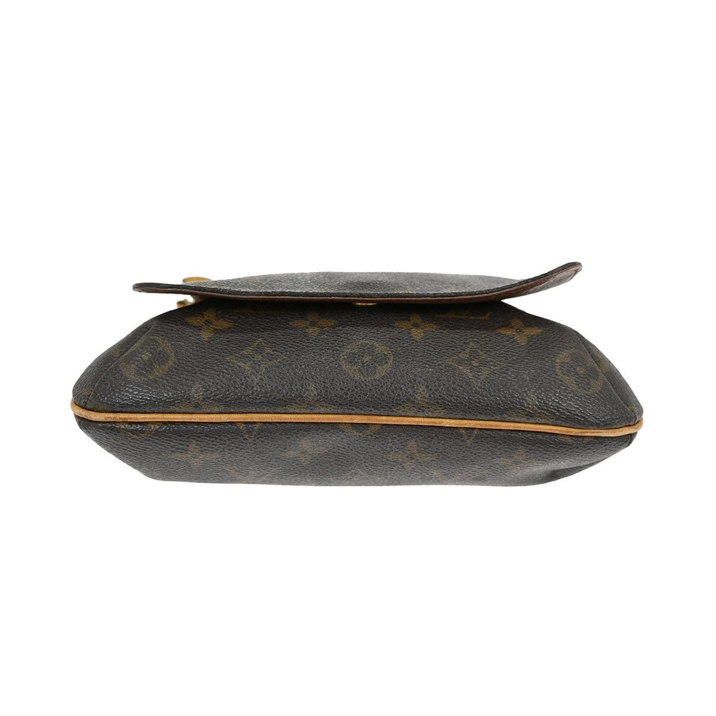 Louis Vuitton Musette Salsa Handbag Monogram Canvas Brown Canvas Shoulder Bag Bag (Pre-Owned)
