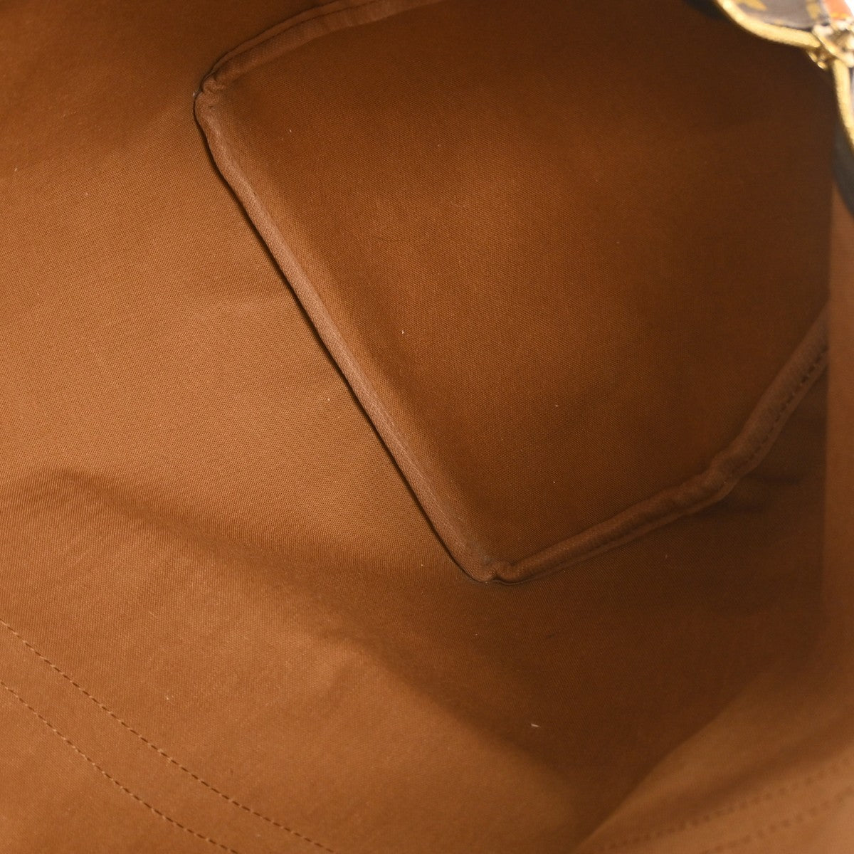 Louis Vuitton Keepall Bag Monogram Canvas Brown Canvas Travel Bag Bag (Pre-Owned)