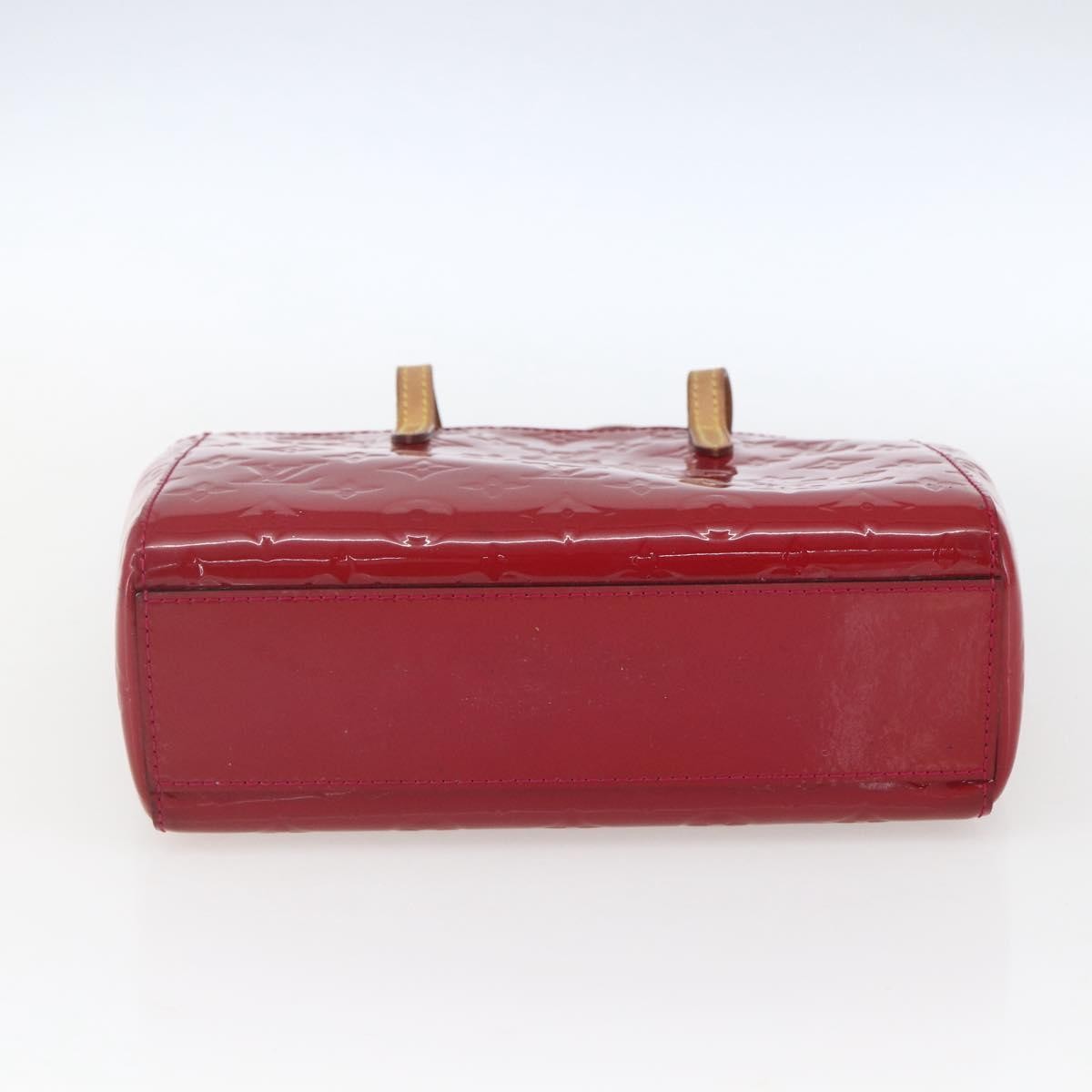 Louis Vuitton Catalina Handbag Monogram Vernis Pink Patent_Leather Handbag (Pre-Owned)