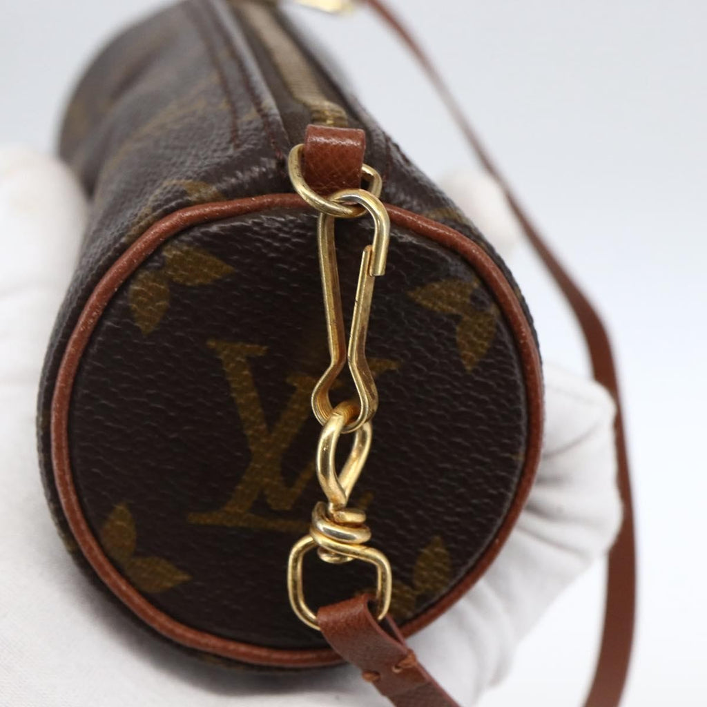Louis Vuitton Papillon Pochette Monogram Canvas Brown Canvas Clutche & Pouche Bag (Pre-Owned)