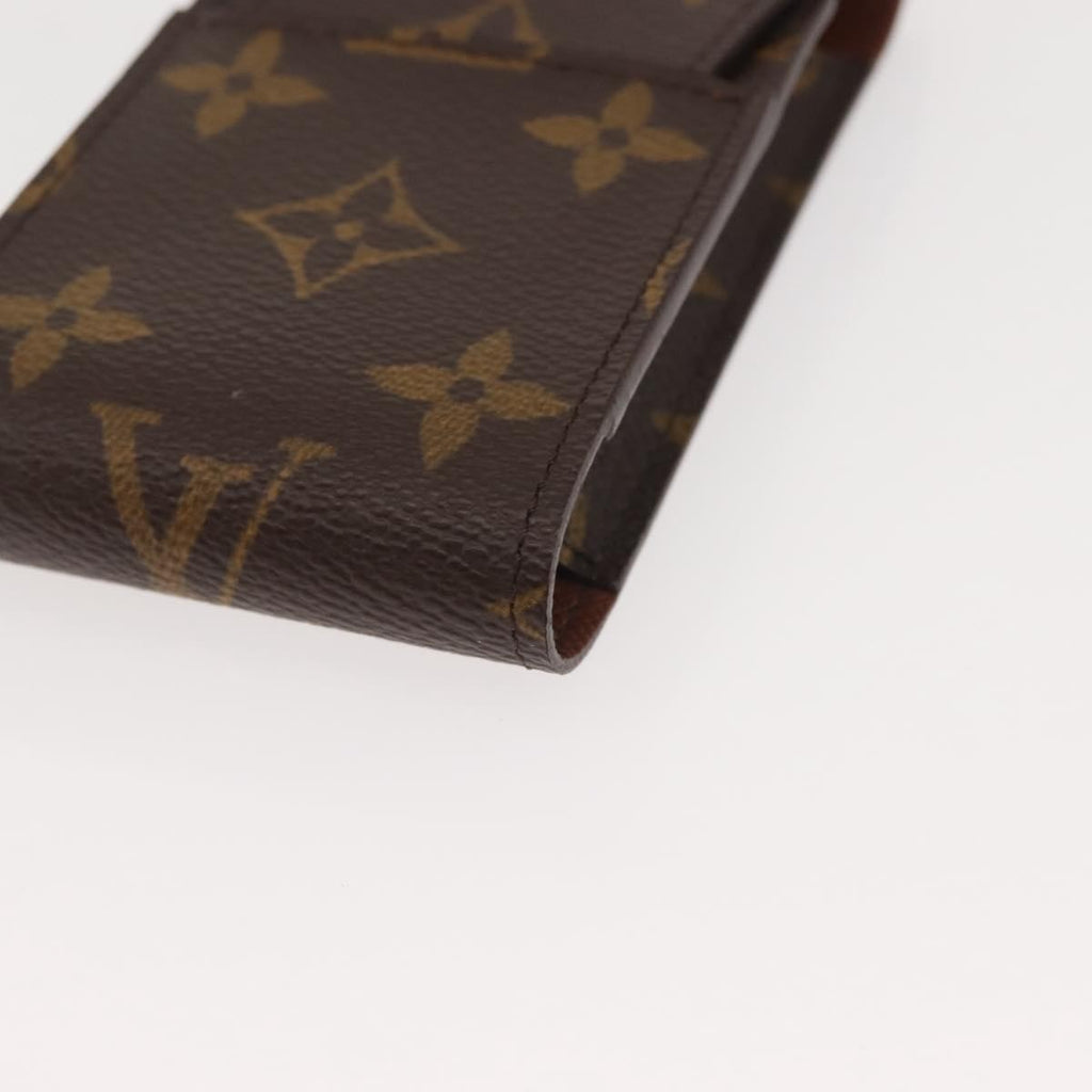 Louis Vuitton Etui Cigarette Case Monogram Canvas Brown Canvas Accessory (Pre-Owned)