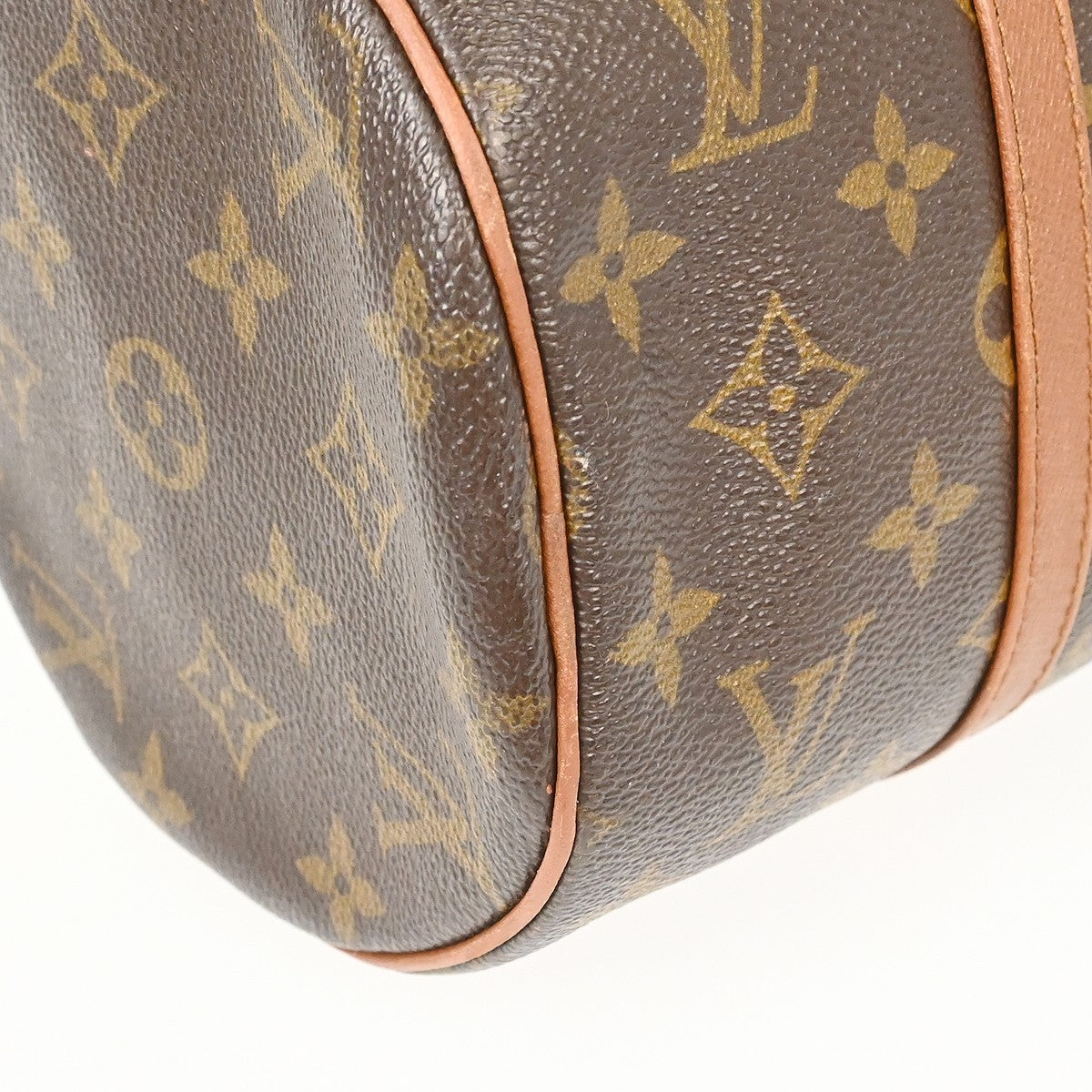 Louis Vuitton Papillon Handbag Monogram Canvas Brown Canvas Handbag (Pre-Owned)