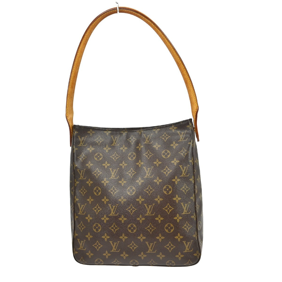 Louis Vuitton Monogram Looping Handbag Monogram Canvas Brown Canvas Shoulder Bag Bag (Pre-Owned)