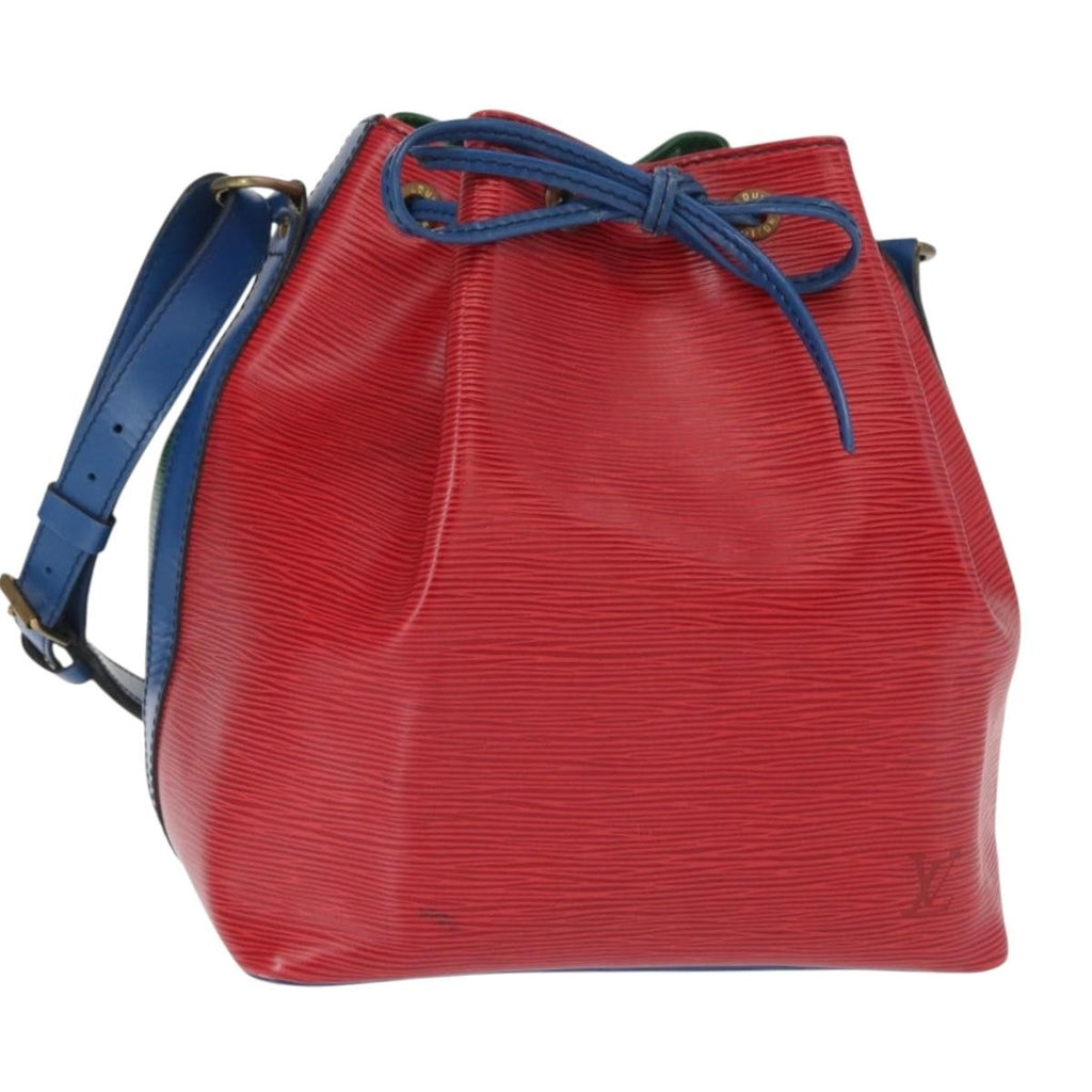 Louis Vuitton Tricolor Petit Noe Nm Handbag Epi Leather Multicolour Leather Shoulder Bag Bag (Pre-Owned)