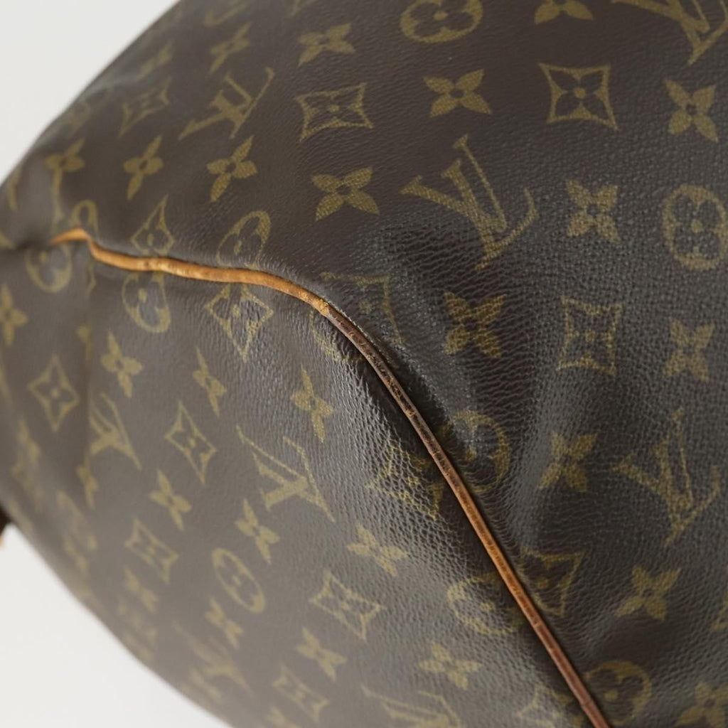 Louis Vuitton Keepall Bag Monogram Canvas Brown Canvas Travel Bag Bag (Pre-Owned)
