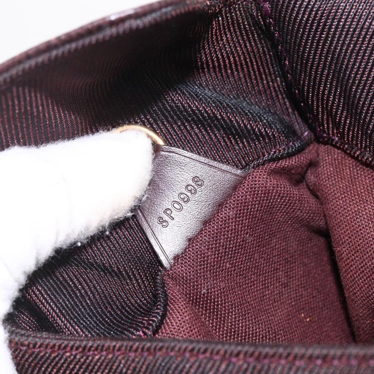 Louis Vuitton Dersou Bag Taiga Leather And Canvas Brown Leather Shoulder Bag Bag (Pre-Owned)
