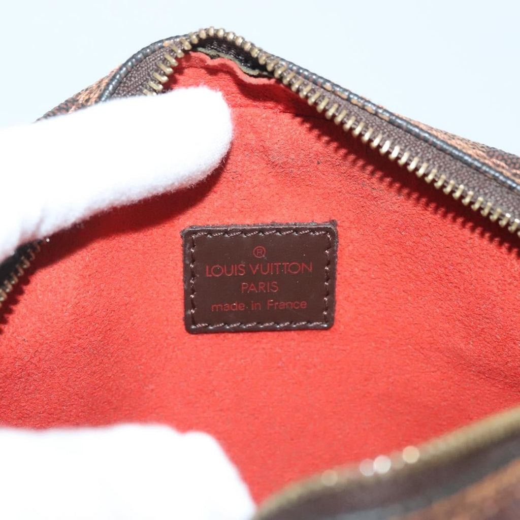 Louis Vuitton Ipanema Handbag Damier Brown Canvas Shoulder Bag Bag (Pre-Owned)