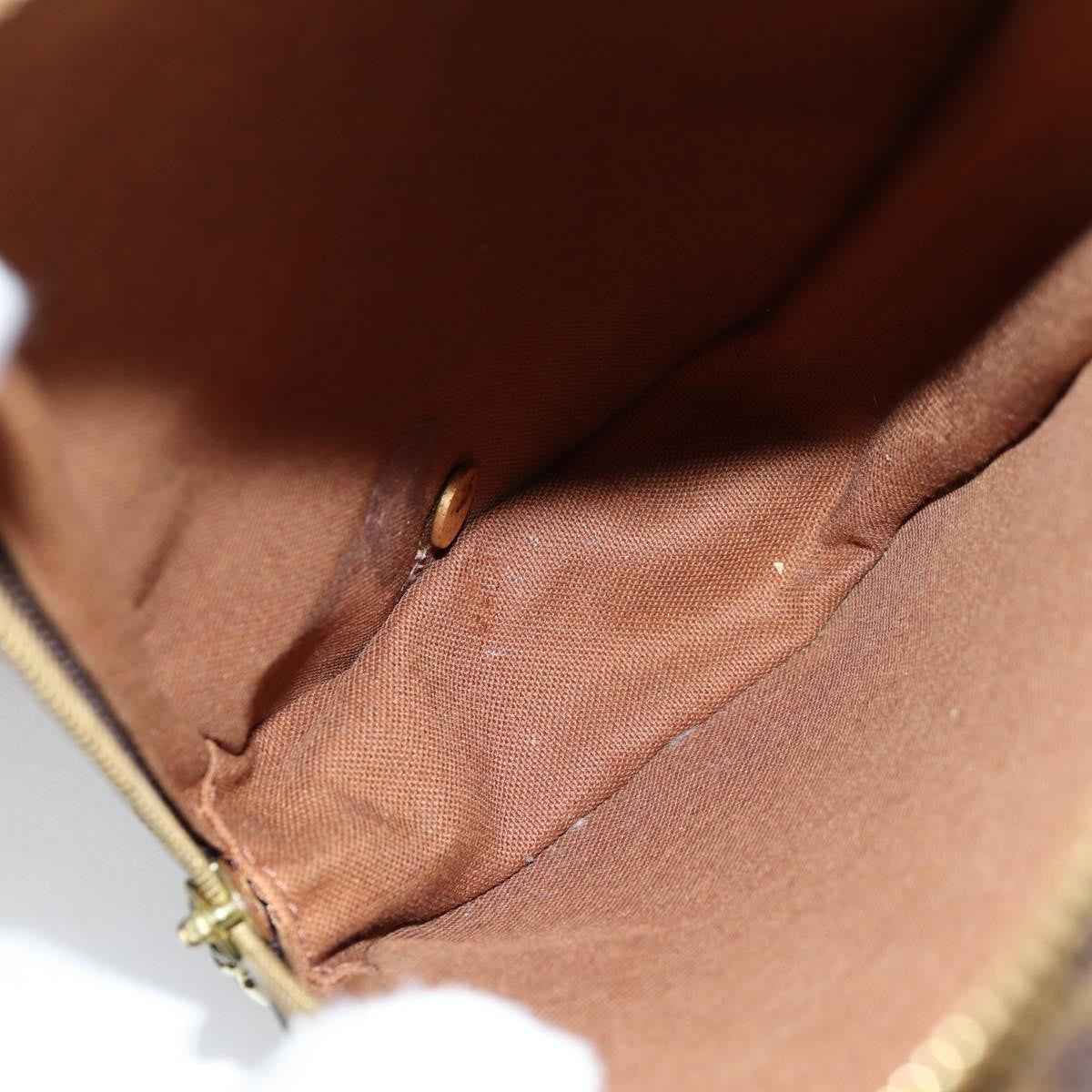 Louis Vuitton Pochette Gange Monogram Canvas Brown Canvas Bag (Pre-Owned)