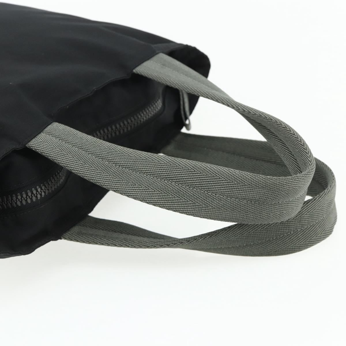 Prada Sport Tote Bag Nylon Black Nylon Tote Bag Bag (Pre-Owned)
