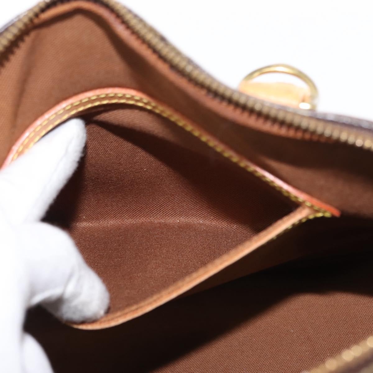 Louis Vuitton Alma Handbag Monogram Canvas Brown Canvas Handbag (Pre-Owned)