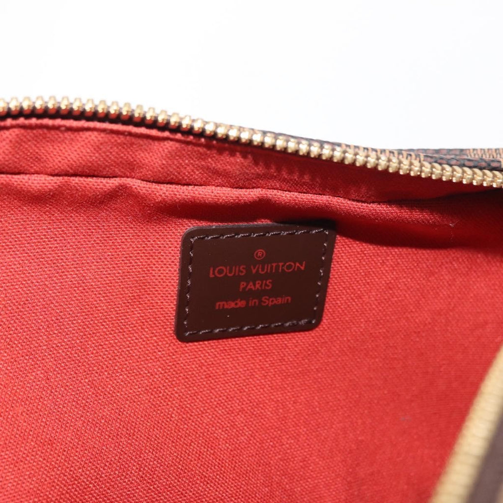 Louis Vuitton Geronimos Waist Bag Damier Brown Canvas Shoulder Bag Bag (Pre-Owned)