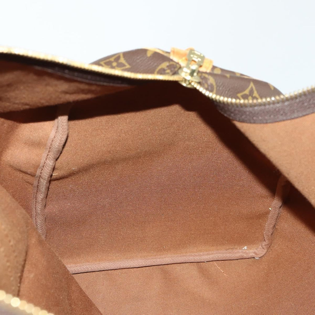 Louis Vuitton Keepall Bag Monogram Canvas Brown Canvas Travel Bag Bag (Pre-Owned)