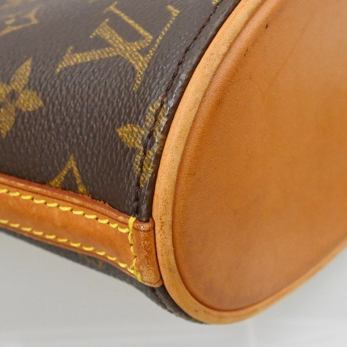 Louis Vuitton Drouot Handbag Monogram Canvas Brown Canvas Shoulder Bag Bag (Pre-Owned)
