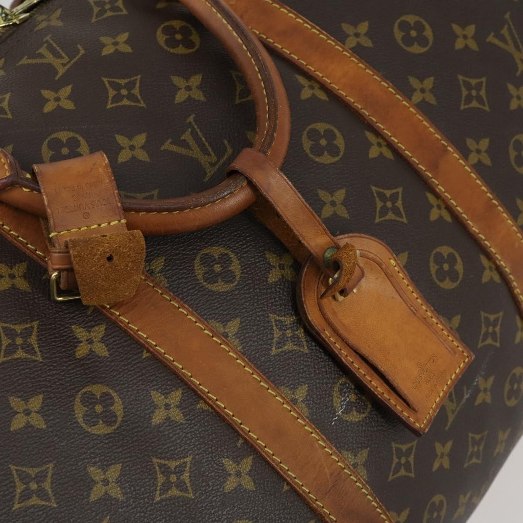 Louis Vuitton Keepall Bag Monogram Canvas Brown Canvas Travel Bag Bag (Pre-Owned)